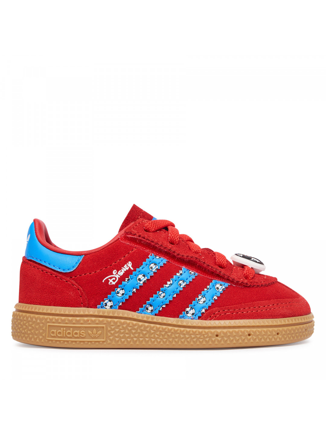 Sneakersy adidas Disney Handball Spezial Comfort Closure Elastic Lace IH6873 Červená